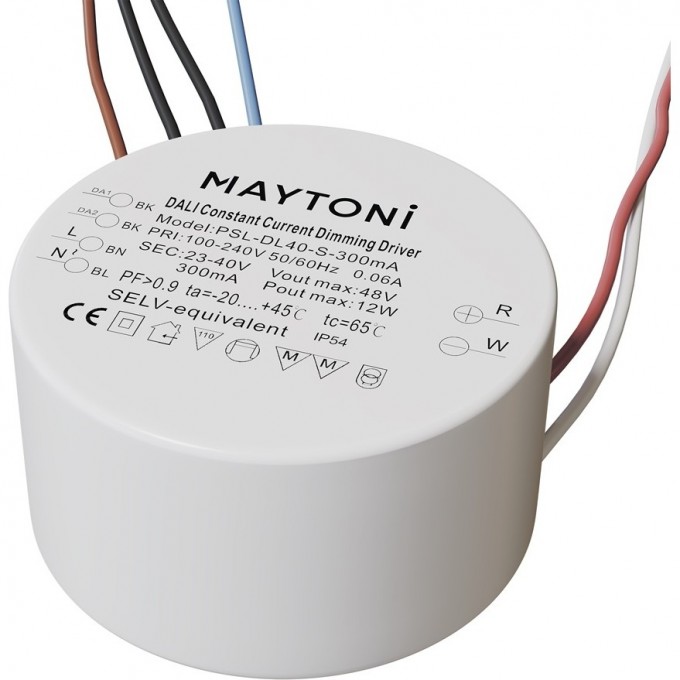 Источник питания MAYTONI DALI DT6 12W IP54 PSL-DL40-S-300mA