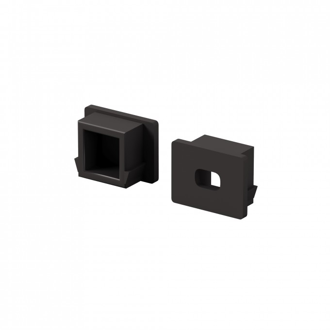 Комплект заглушек (для профиля 16×12) 10 шт., MAYTONI ALM-005-B-EC 642022