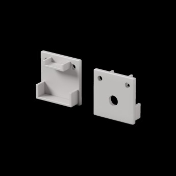 Комплект заглушек (для профиля 20×20) 2 шт., MAYTONI ALM-2020B-EC 642077
