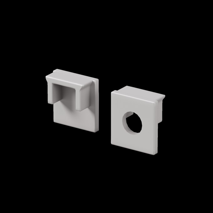 Комплект заглушек (для профиля 53×13) 10 шт., MAYTONI ALM-5313-EC 642067