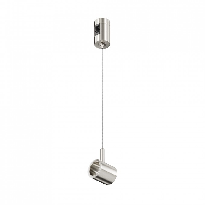 Коннектор с тросовым подвесом в шинопровод платина MAYTONI FLARITY TAU TRA154SW-1PT