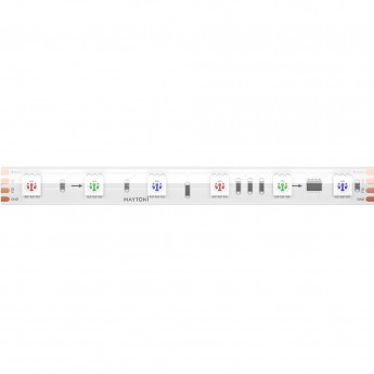 Светодиодная лента Ultra 14,4 Вт/м RGB 24V IP68 MAYTONI SPI 201249