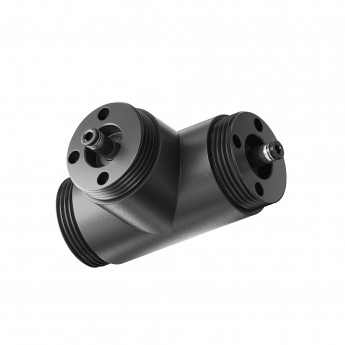 T-образный плоский коннектор для системы без ввода питания MAYTONI SHELF CA015TC-B