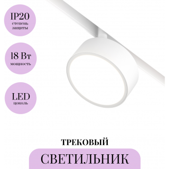 Трековый светильник MAYTONI RADO TR040-2-18W4K-W